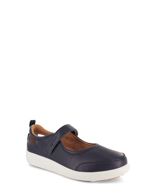 Strive White Skip Mary Jane Sneaker