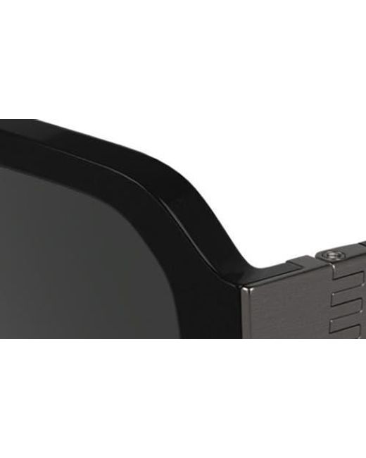 Canada Goose Black 59Mm Modified Rectangular Sunglasses for men