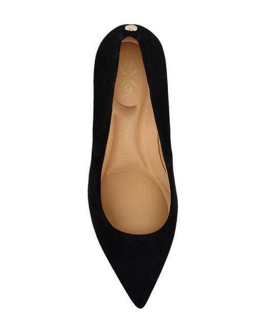 Nine West Black Kalore 9X9 Pointed Toe Pump