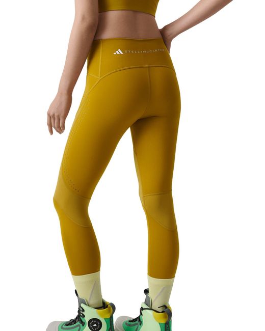 Adidas By Stella McCartney Yellow Truepurpose Optime Training 7/8 leggings