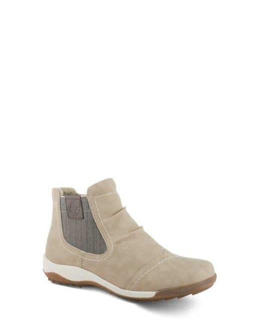 Spring Step White Atella Water Resistant Bootie