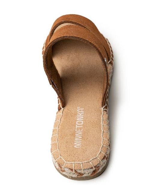 Minnetonka Brown Poppie Sandal