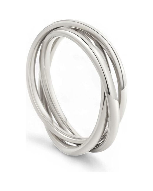 Mint & Lily Metallic Dainty Interlocking Fidget Ring