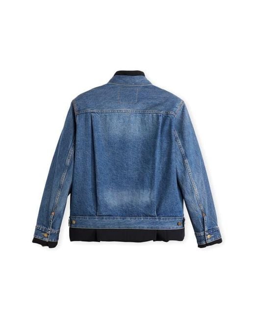 sacai LEVI’S Denim Matelasse Twill size4 Sacai Levi's x Sacai Matelasse Twill Reversible Denim Jacket