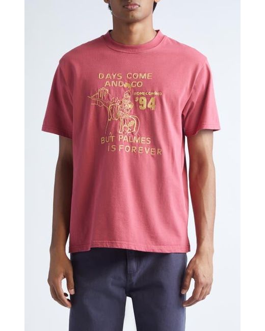 Palmes Forever Embroidered T-Shirt for men