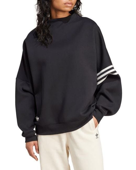 Adidas funnel neck sweatshirt online
