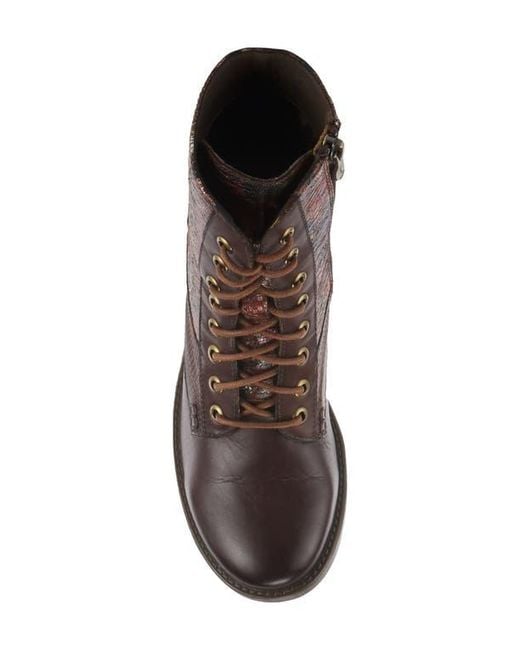Spring Step Brown Marty-Met Bootie