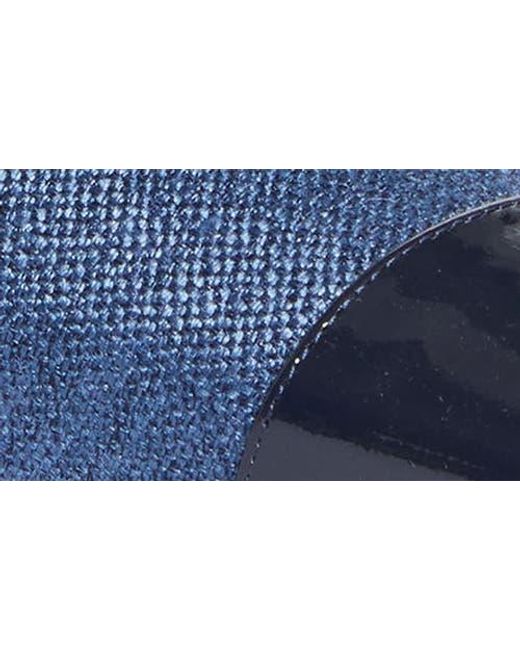 Manolo Blahnik Blue Capsli Cap Toe Slingback Pump