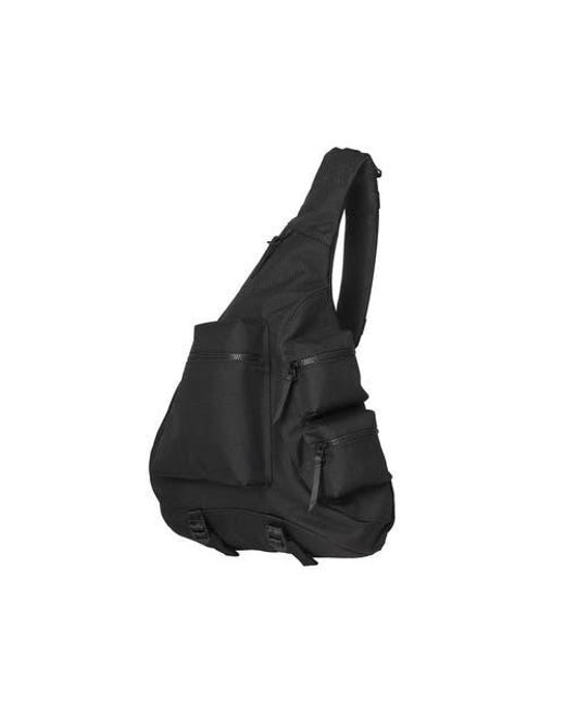 vowels Black Shoulder Bag for men