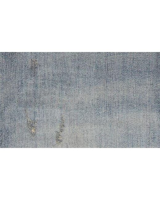 Amiri Gray Floral Embroidered Repaired Jeans for men