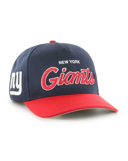 '47 Blue /red New York Giants Crosstown Two-tone Hitch Adjustable Hat At Nordstrom for men