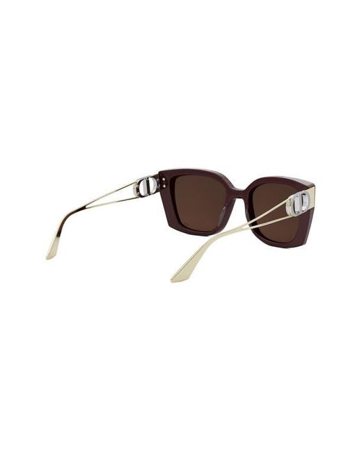 【DIOR】 30Montaigne S13I サングラス Dior 30Montaigne S13I 53Mm Square Sunglasses in Brown | Lyst