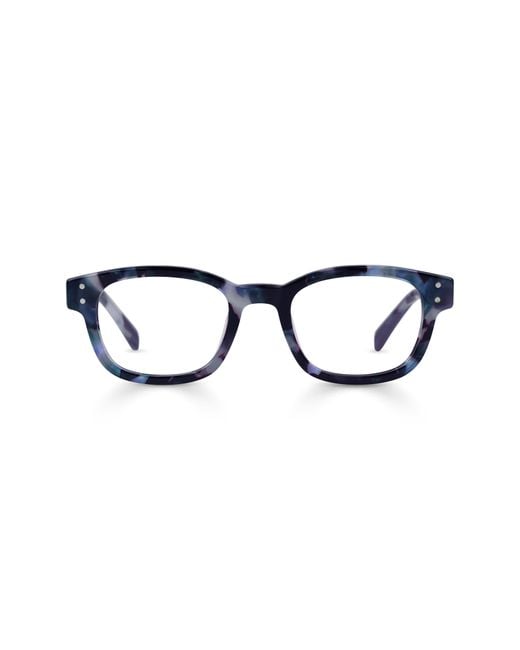 Eyebobs Black Biff 45Mm Square Reading Glasses