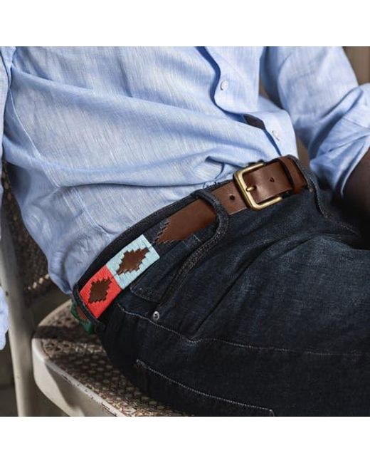 Pampeano Blue Multi Belt for men
