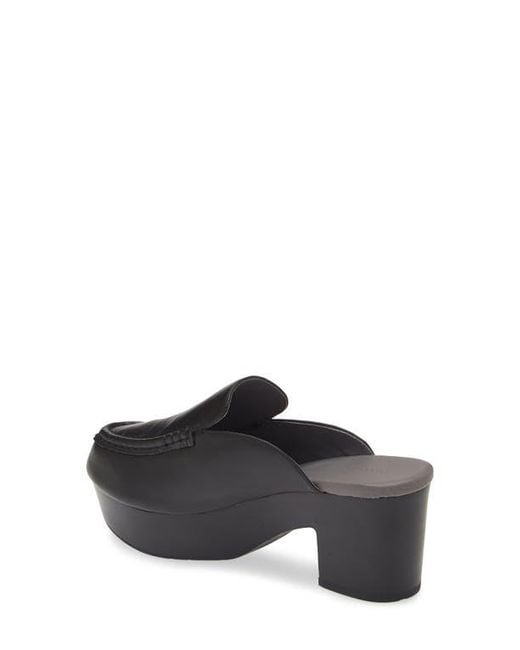 Chocolat Blu Gray Gemm Platform Loafer Mule