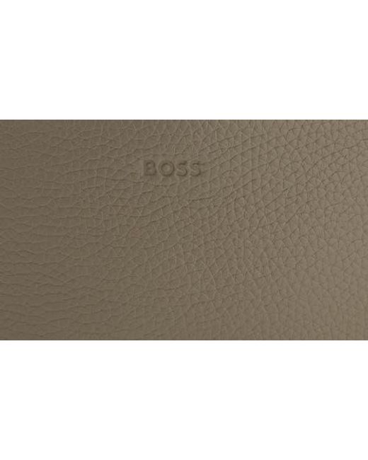 HUGO Natural New Crosstown Leather Belt Bag for men