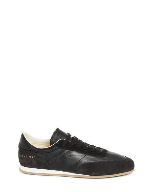Common Projects Black Minimal Runner Sneaker for men
