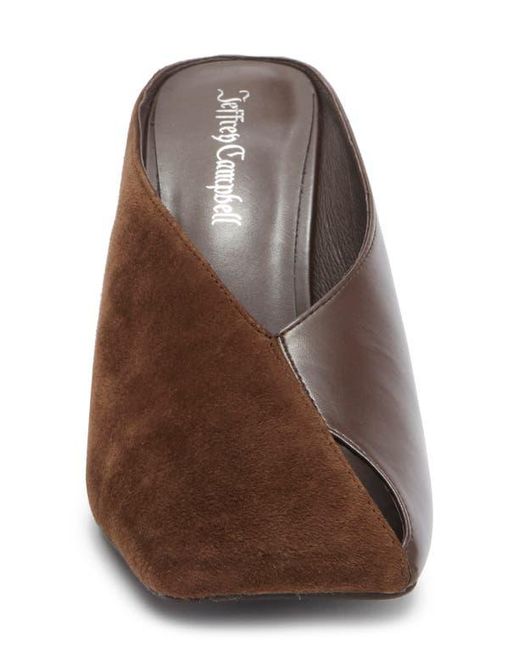 Jeffrey Campbell Brown Hoof It Mule
