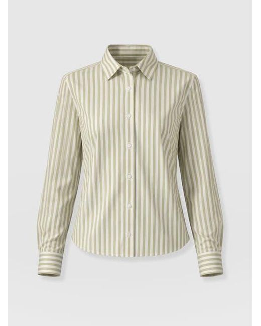 Saint + Sofia Natural Anneliese Shirt