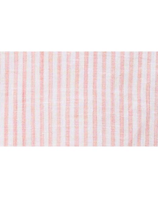 Mango Pink Stripe Regular Fit Button-Up Shirt for men