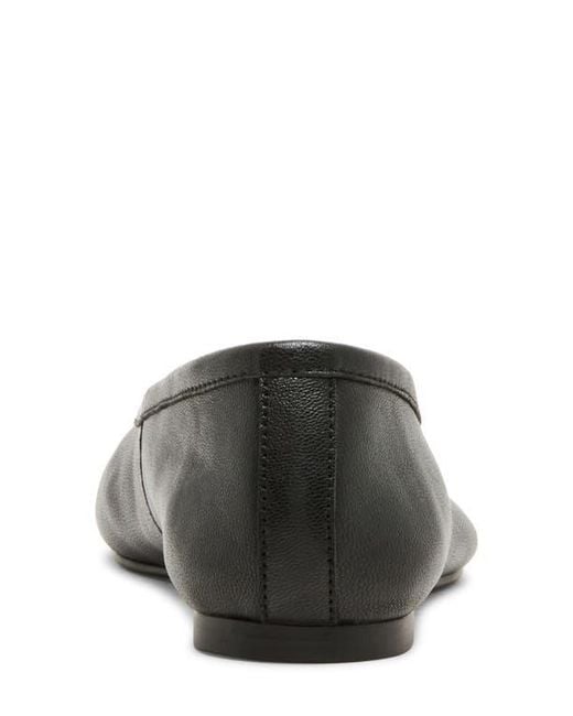 Steve Madden Black Calico Split Toe Ballet Flat