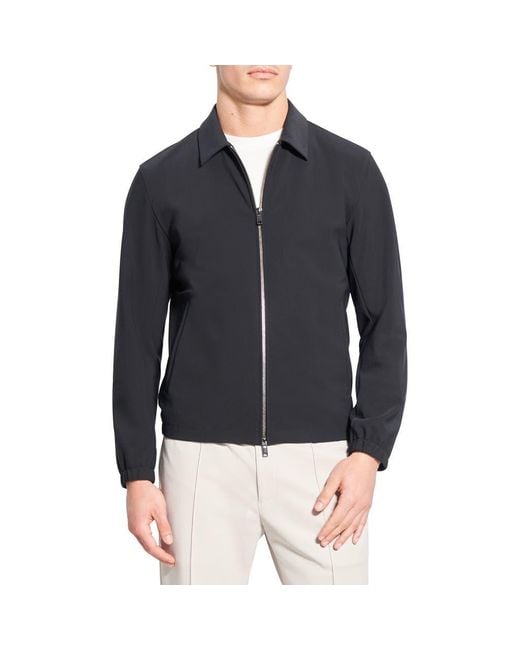 Theory Black Brody Precision Packable Jacket for men