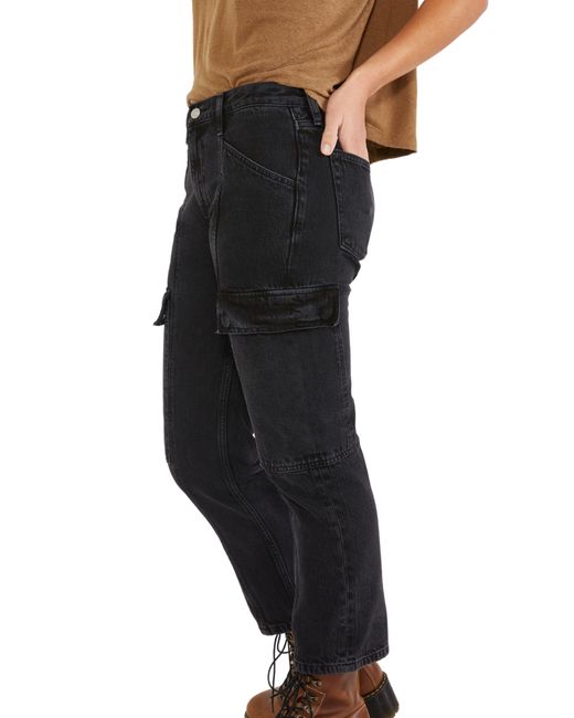 eTica Black Ética Pax Cargo Slim Fit Jeans