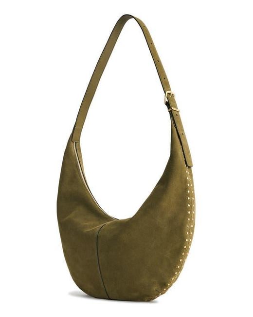 Madewell Metallic The Essential Curve Shoulder Bag