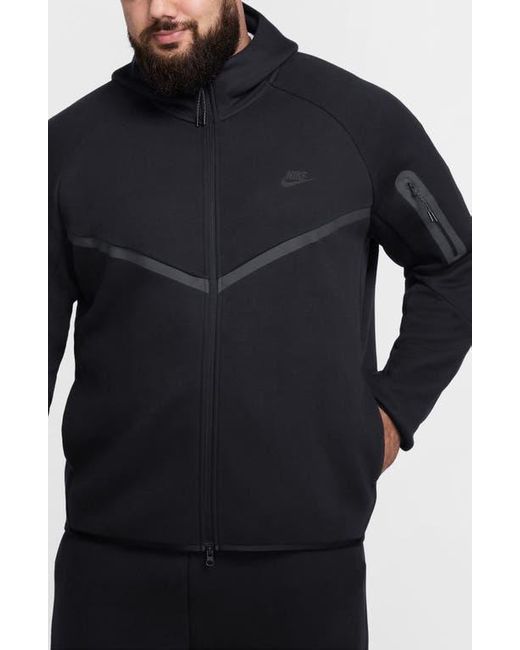 Nike Blue Tech Windrunner Zip Hoodie for men