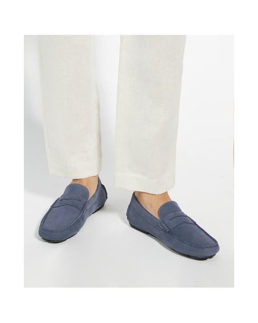 Dune Blue Bradlay Driving Loafer for men