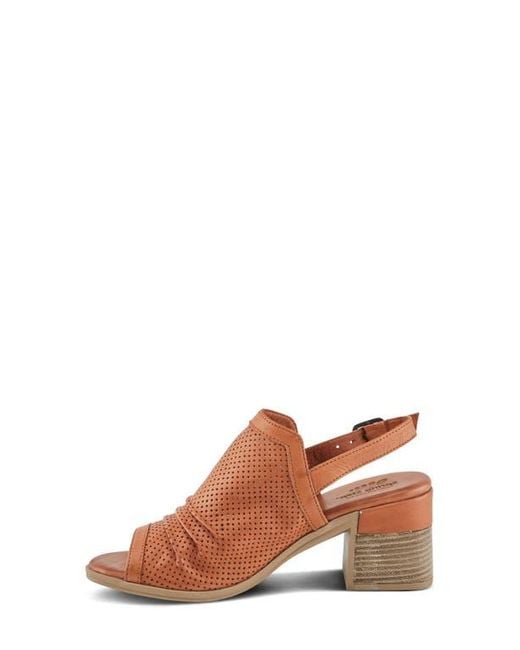 Spring Step Brown Noctium Slingback Sandal