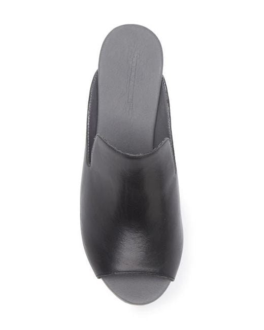 Chocolat Blu Gray Whisper Platform Wedge Sandal