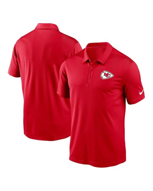 Nike Red Kansas City Chiefs Franchise Team Logo Performance Polo At Nordstrom for men