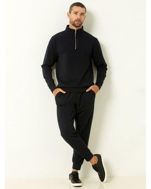 Single Stitch Black Classic Drawstring Jogger for men