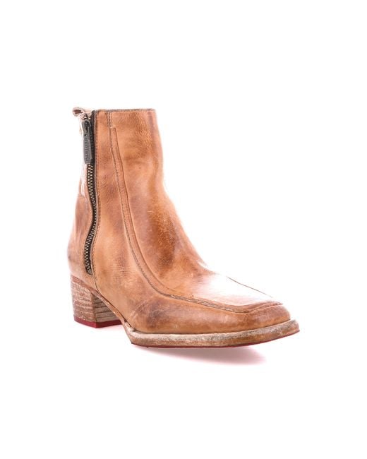 Bed Stu Pink Bitsy Ankle Boot