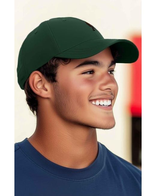 Alix Green Sasquatch Embroidered Dad Hat for men