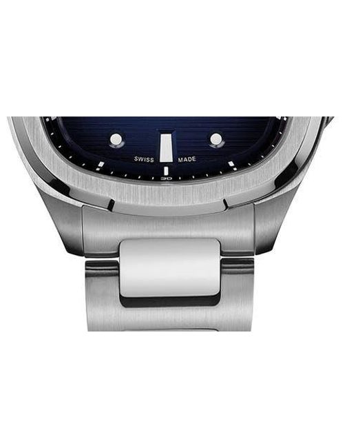 MIDO Gray Multifort Square Automatic Bracelet Watch, 35Mm