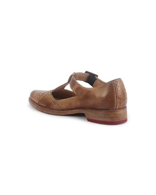 Bed Stu Brown Jenny Pointed-Toe Flat