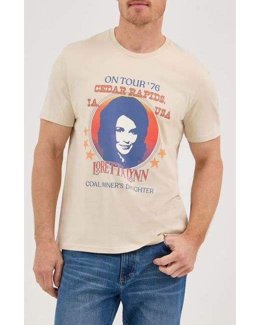 Wrangler Blue Loretta Lynnn Graphic T-Shirt for men