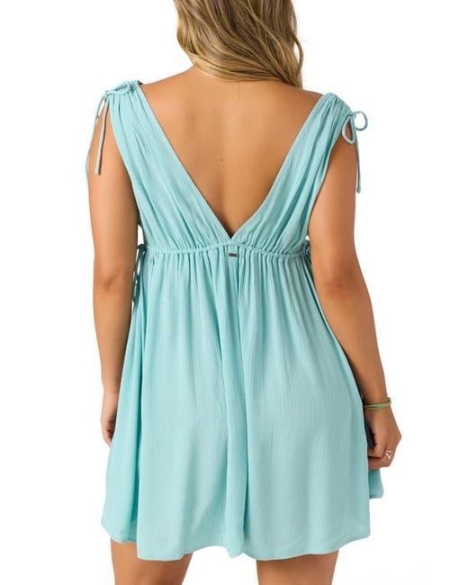 O'neill Sportswear Blue Madeleine Babydoll Minidress