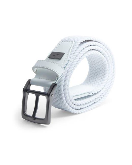 white nike belt