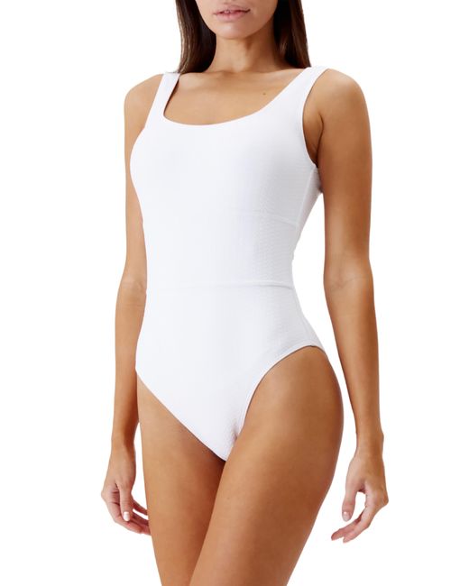 Melissa Odabash White Perugia One-piece Swimsuit