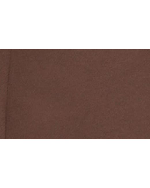 AllSaints Brown James Wool Blend Longline Coat