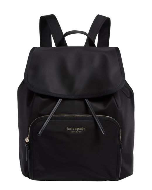 Kate Spade Sam The Little Better Nylon Backpack in Black Lyst