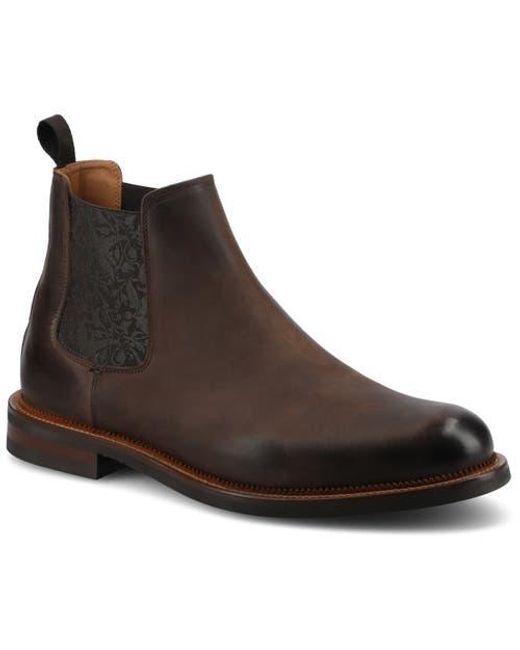 Taft Brown The Glen Chelsea Boot for men