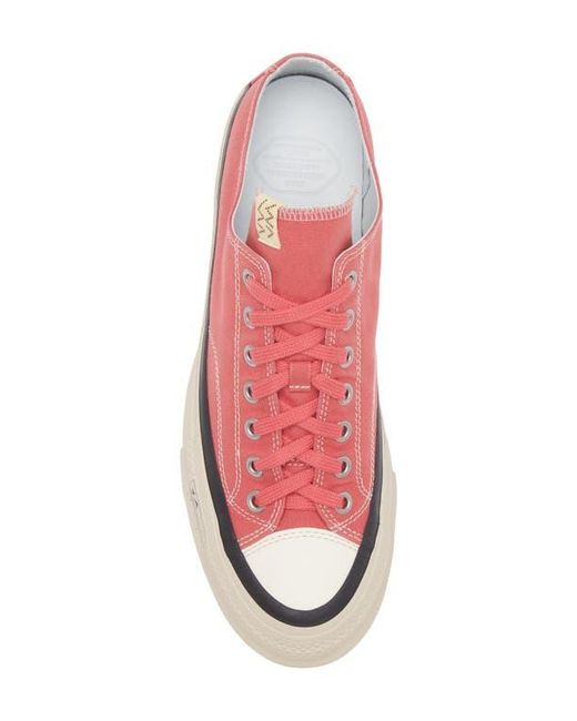 Visvim Pink Skagway Low Top Sneaker for men
