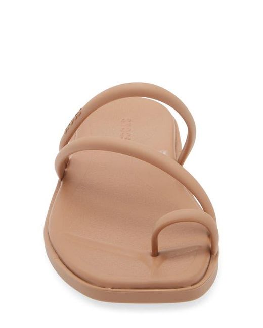 CROCSTM Brown Miami Toe Loop Sandal