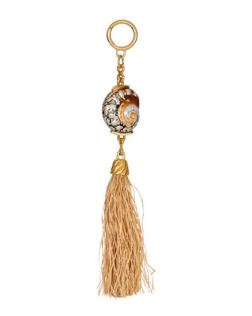 Balmain Metallic Shell And Tassel Charm