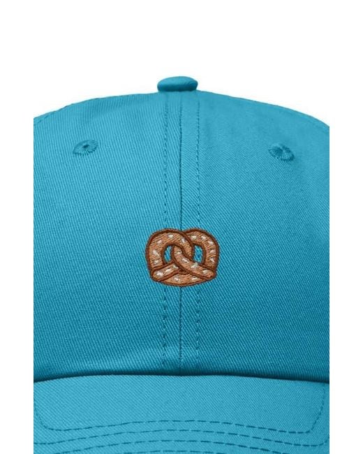 Alix White Pretzel Dad Cap