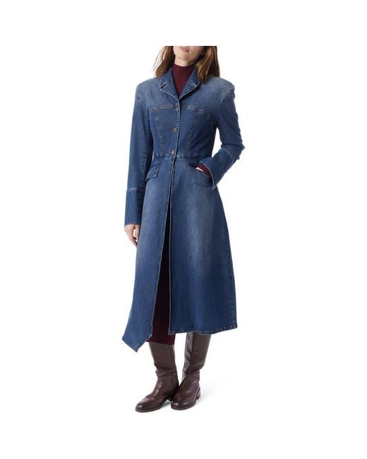 DO by Dee Ocleppo Blue Madelyn Denim Coat